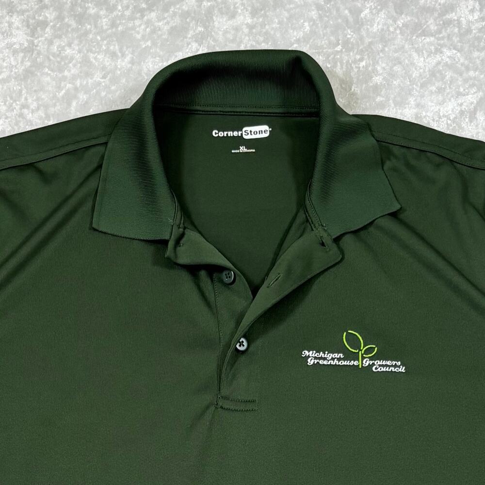 Men’s Michigan Greenhouse Growers Council Polo Size XL
